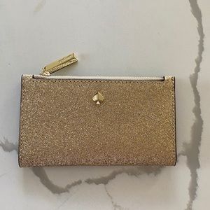 Gold Kate Spade Wallet
